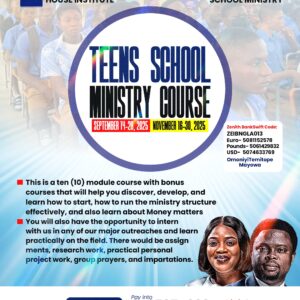 Teens and School Ministry Course